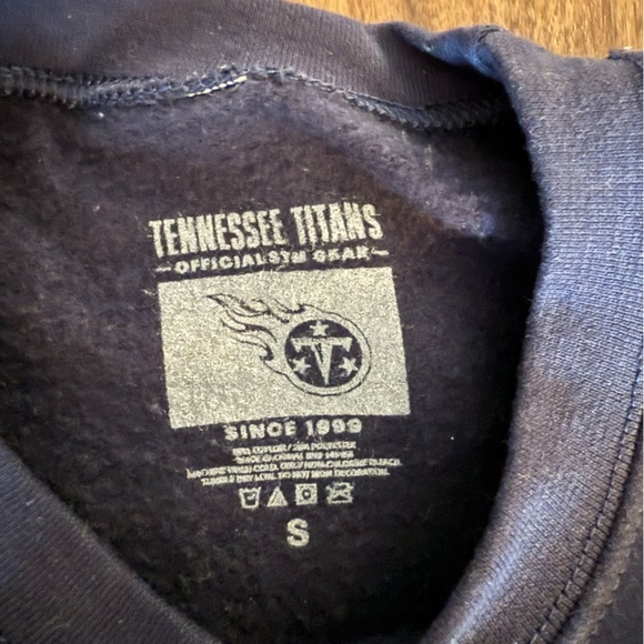 Titans Navy Crewneck Sweater - Picture 3 of 5